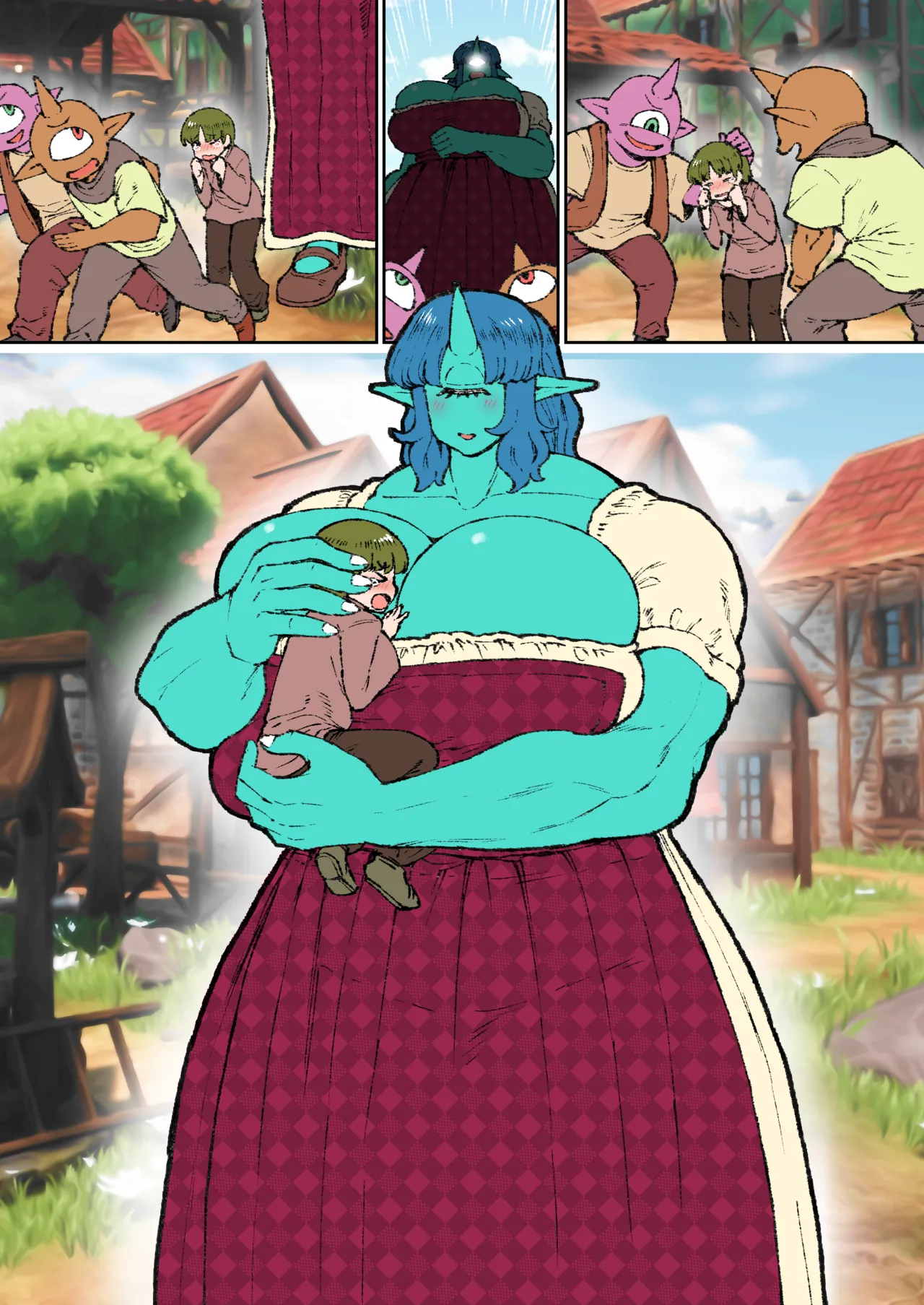 Cyclops Mama to Shounen page 3 full