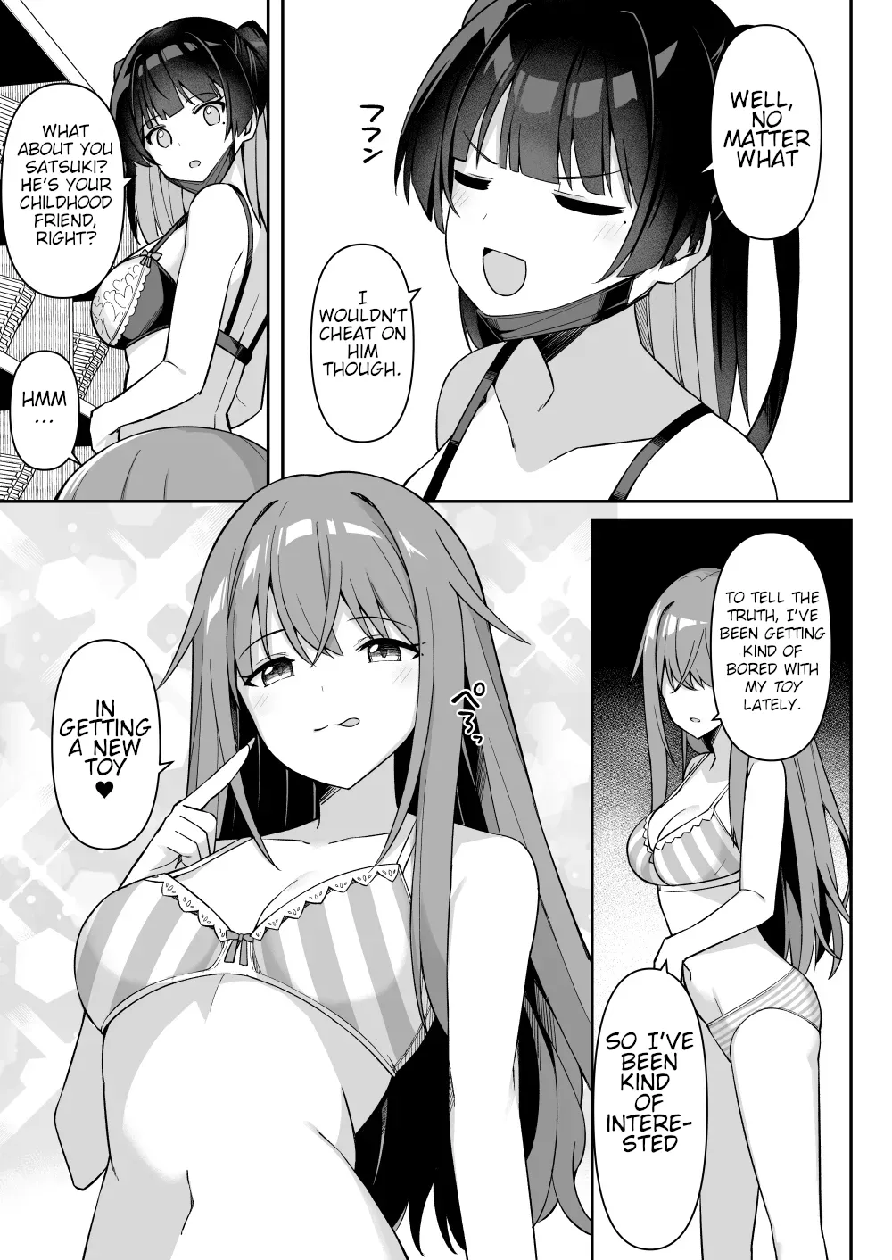 Shuugaku Ryokou de Onsen Ryokan ni Kita Gal, Nakai no Dekachinpo de Wakarase Zecchou 2 | Gals on a Hot-spring Inn Trip are Shown Who's Boss by their Big Dick Waiter 2 page 5 full