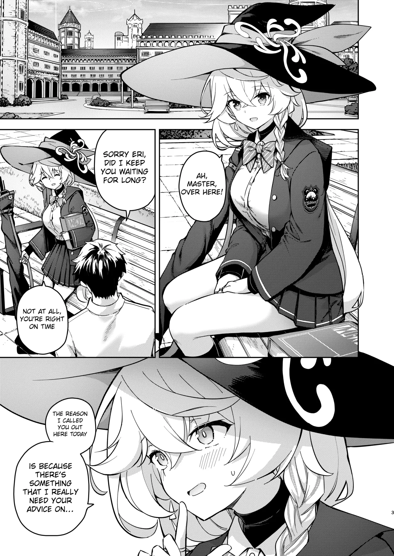 Arcana no Michibiki nan desu, Unmei nan desu. | A story about having sex with Eri under the guidance of Arcana page 3 full