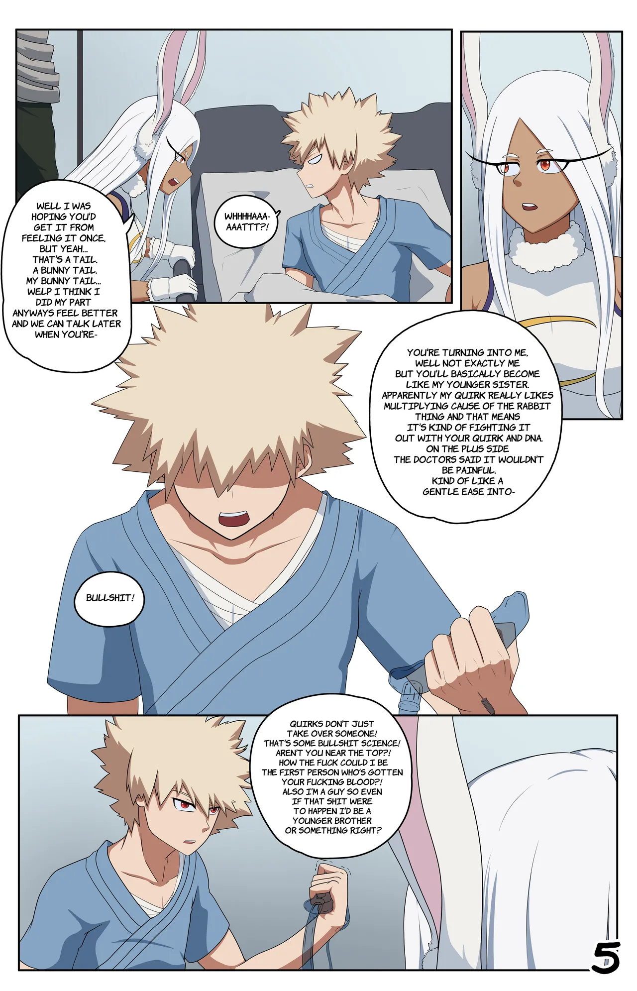 MHA Bunny Boom  Ongoing page 5 full