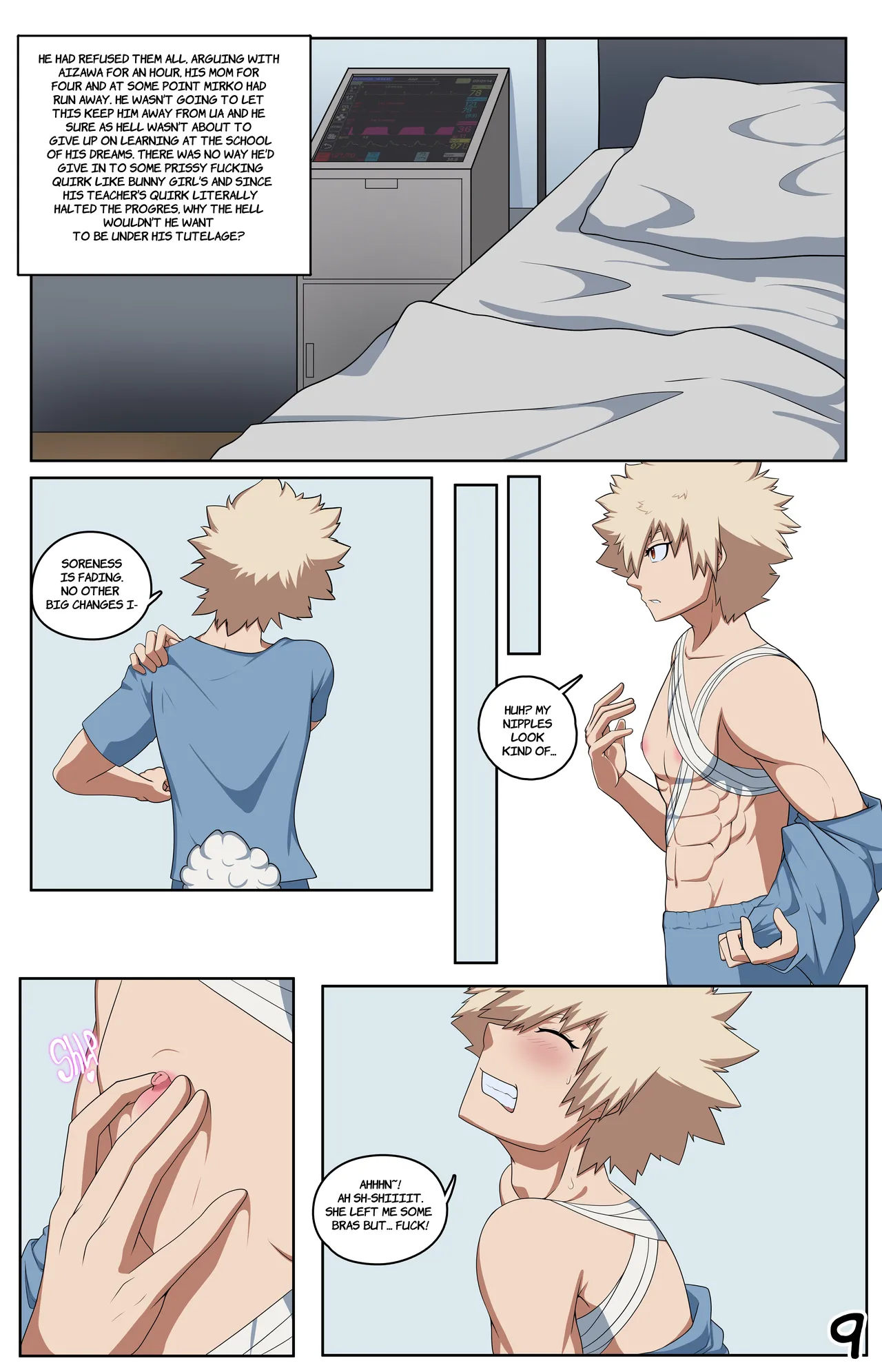 MHA Bunny Boom  Ongoing page 9 full