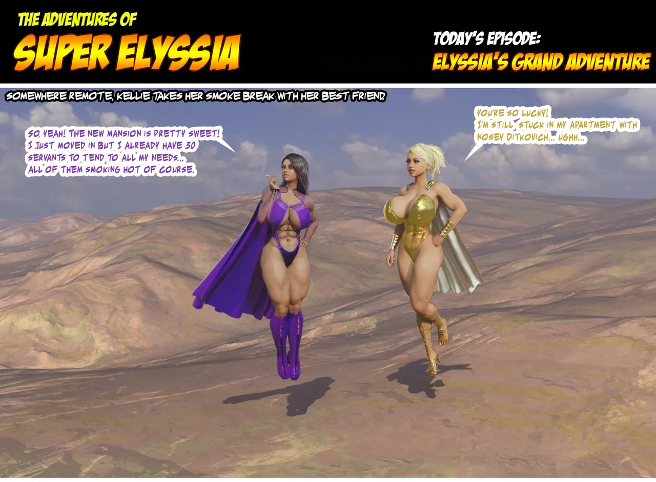 Elyssia's  Grand Adventure! page 1 full