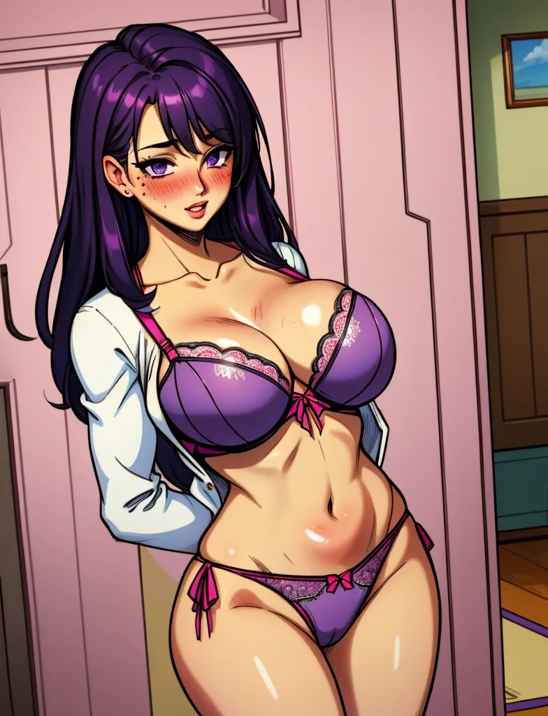 Purple Girl page 1 full