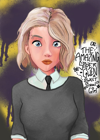 Gwen Stacy / Spider-Gwen cover