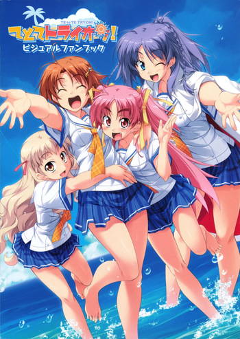 Te to Te Try On! Visual Fanbook cover