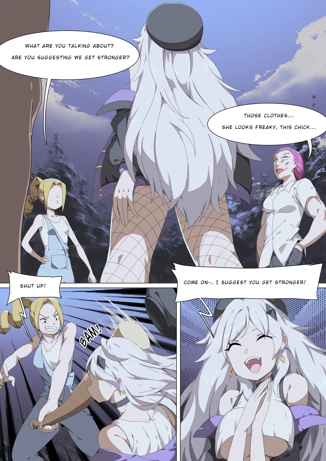 Werewolf Girl Academ S2 V page 1 full