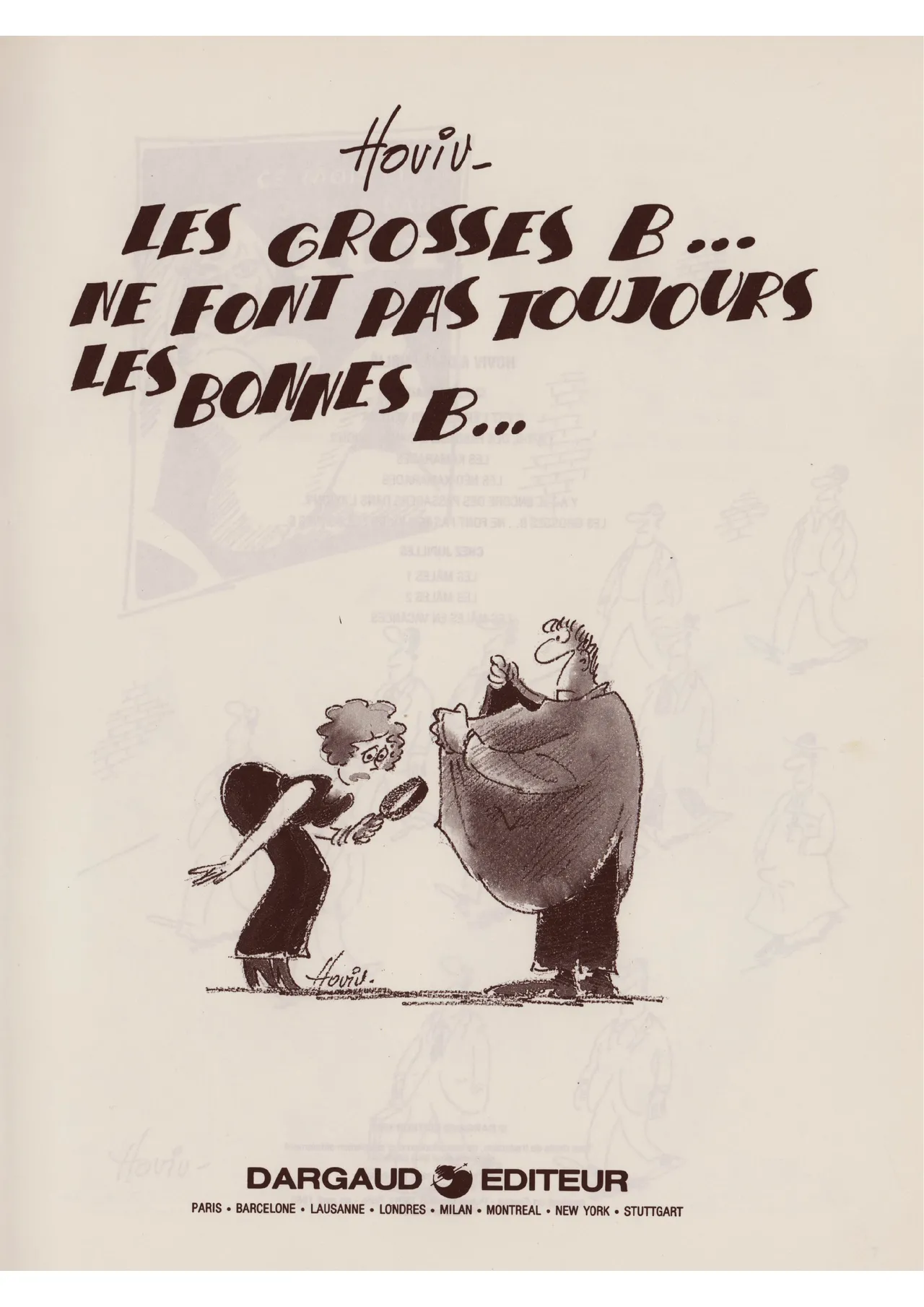 Les Grosses b... ne font pas toujours les bonnes b... page 3 full