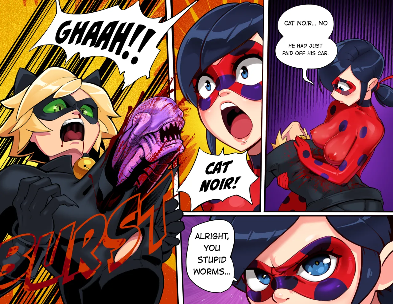 The Unstoppable Duo of Miraculous Ladybug and Cat Noir page 4 full