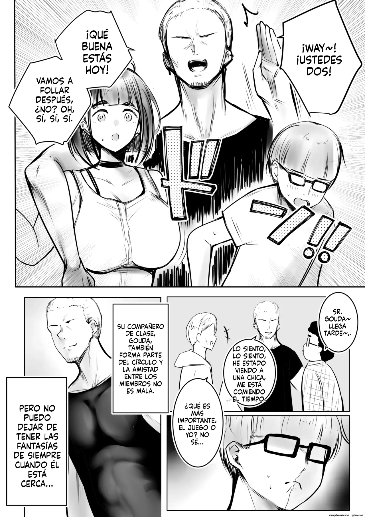 Hosoi-kun no Kanojo, Netorase OK datte yo page 7 full