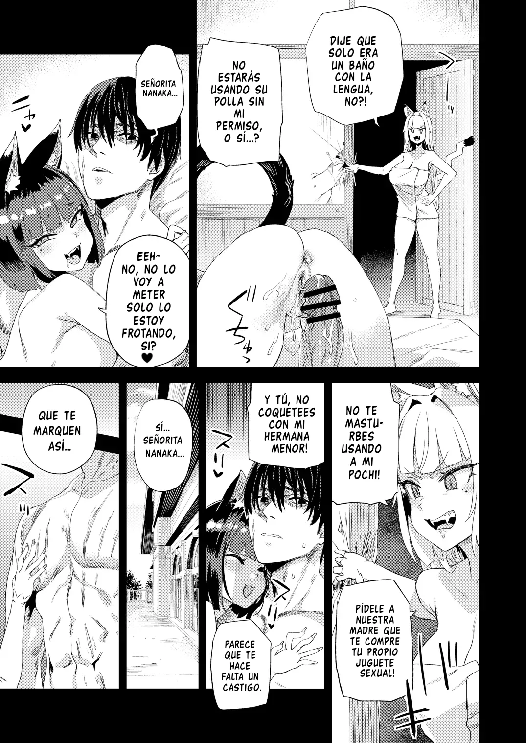 Nekozoku Musume wa Ningen o Kau. - CAT GIRLS KEEP A HUMAN｜LAS CHICAS GATO TIENEN UN HUMANO page 10 full