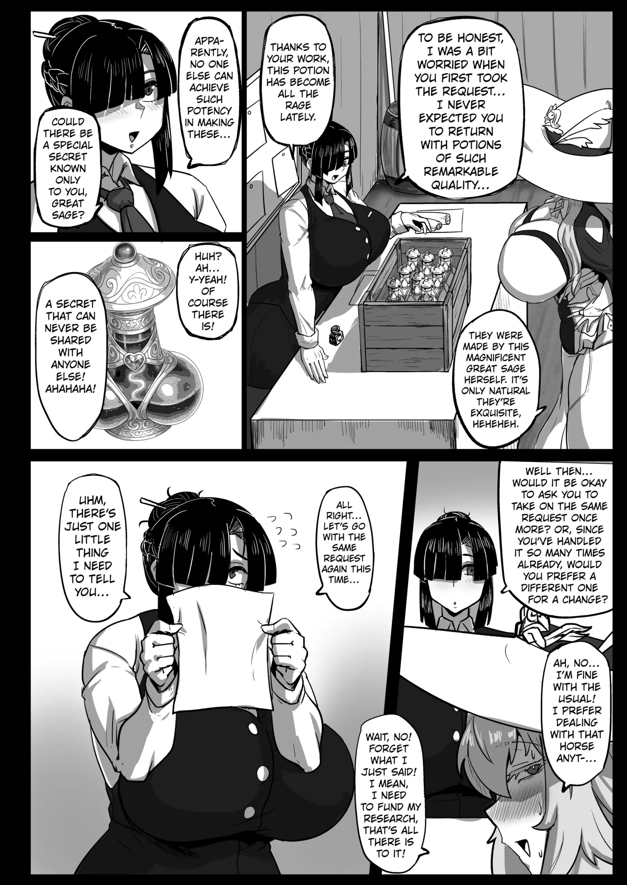 Daikensha-sama to Uma no Himitsu Recipe II | The Secret Recipe of the Great Sage and the Horse II page 7 full