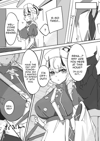 Sena-san Ecchi Manga cover