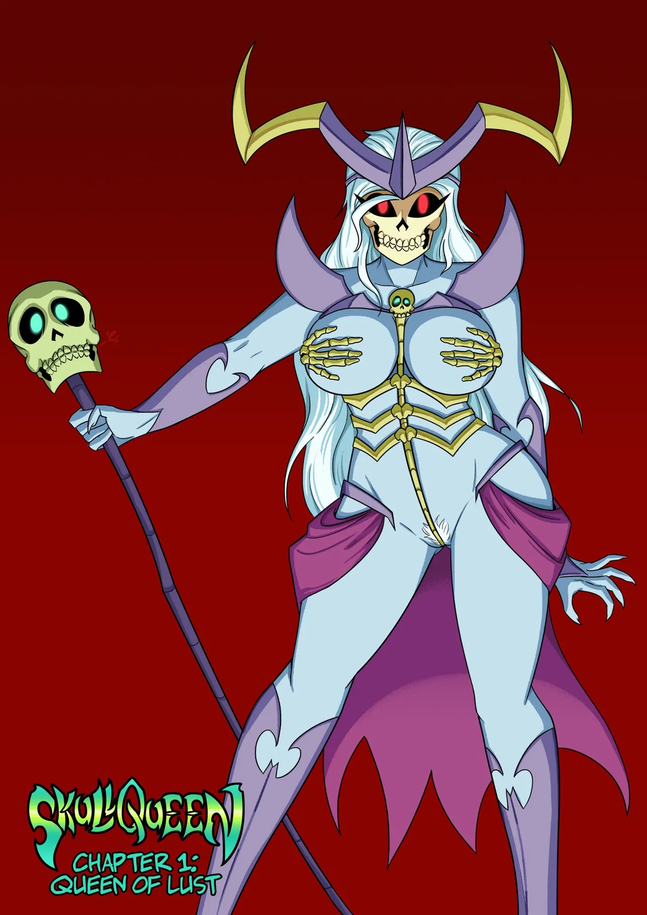 Skull Queen page 1 full