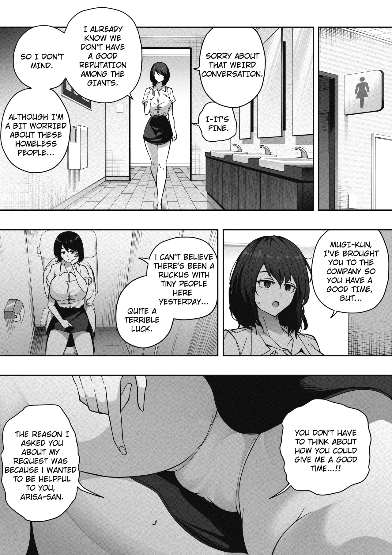 Hired by a Giant Girl 2 page 7 full