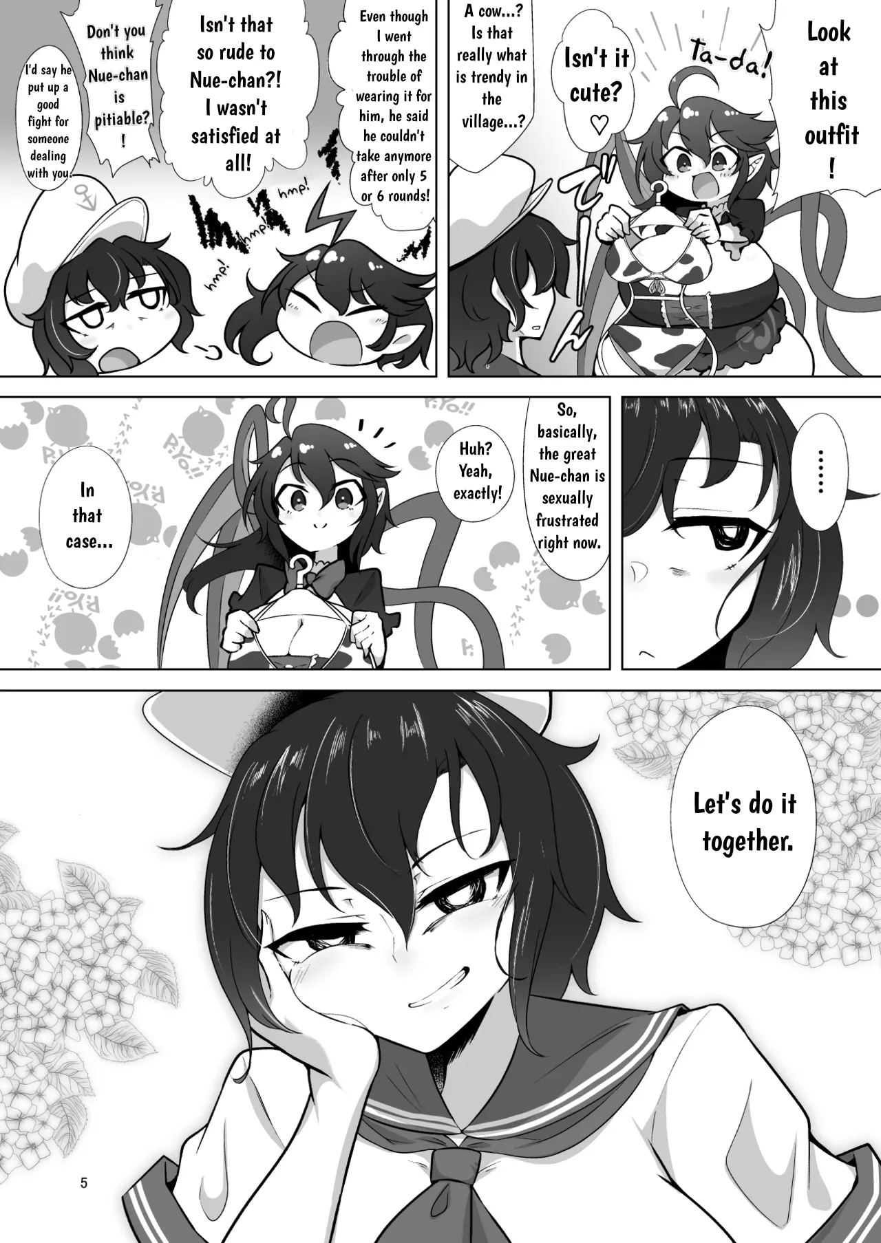Nue &amp; Murasa's Milky Fun page 4 full