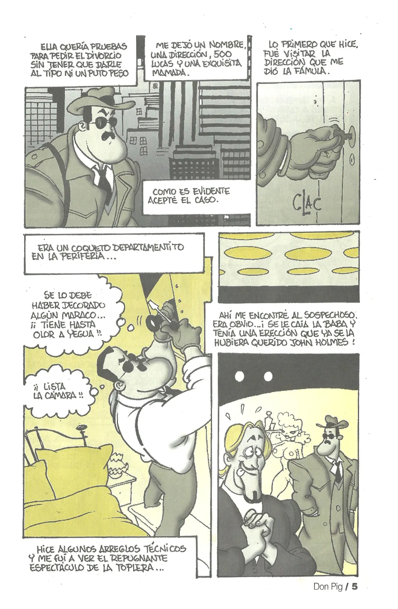 DON PIG COMIX  - 12 suplemento de la Revista 100% page 4 full