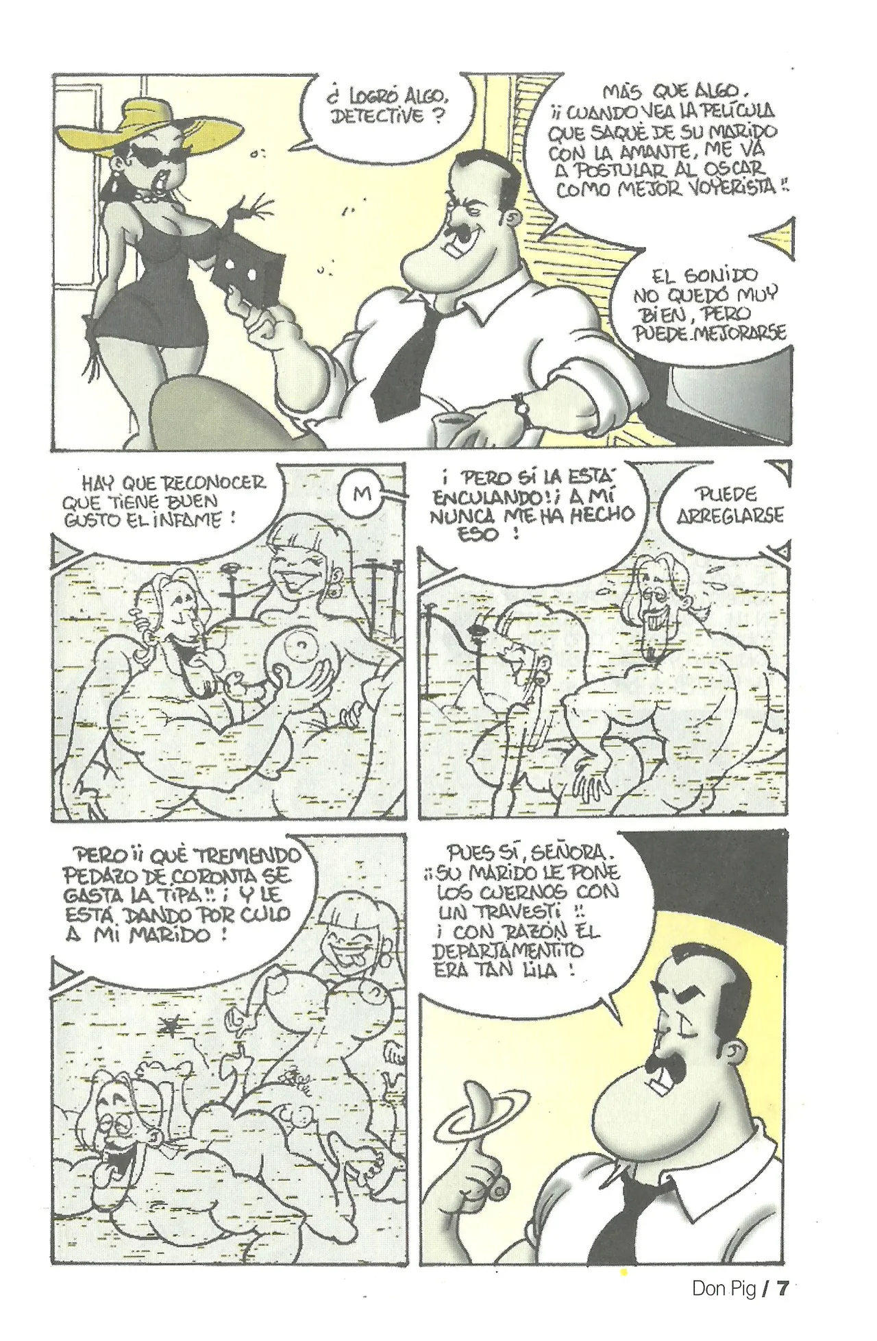 DON PIG COMIX  - 12 suplemento de la Revista 100% page 6 full