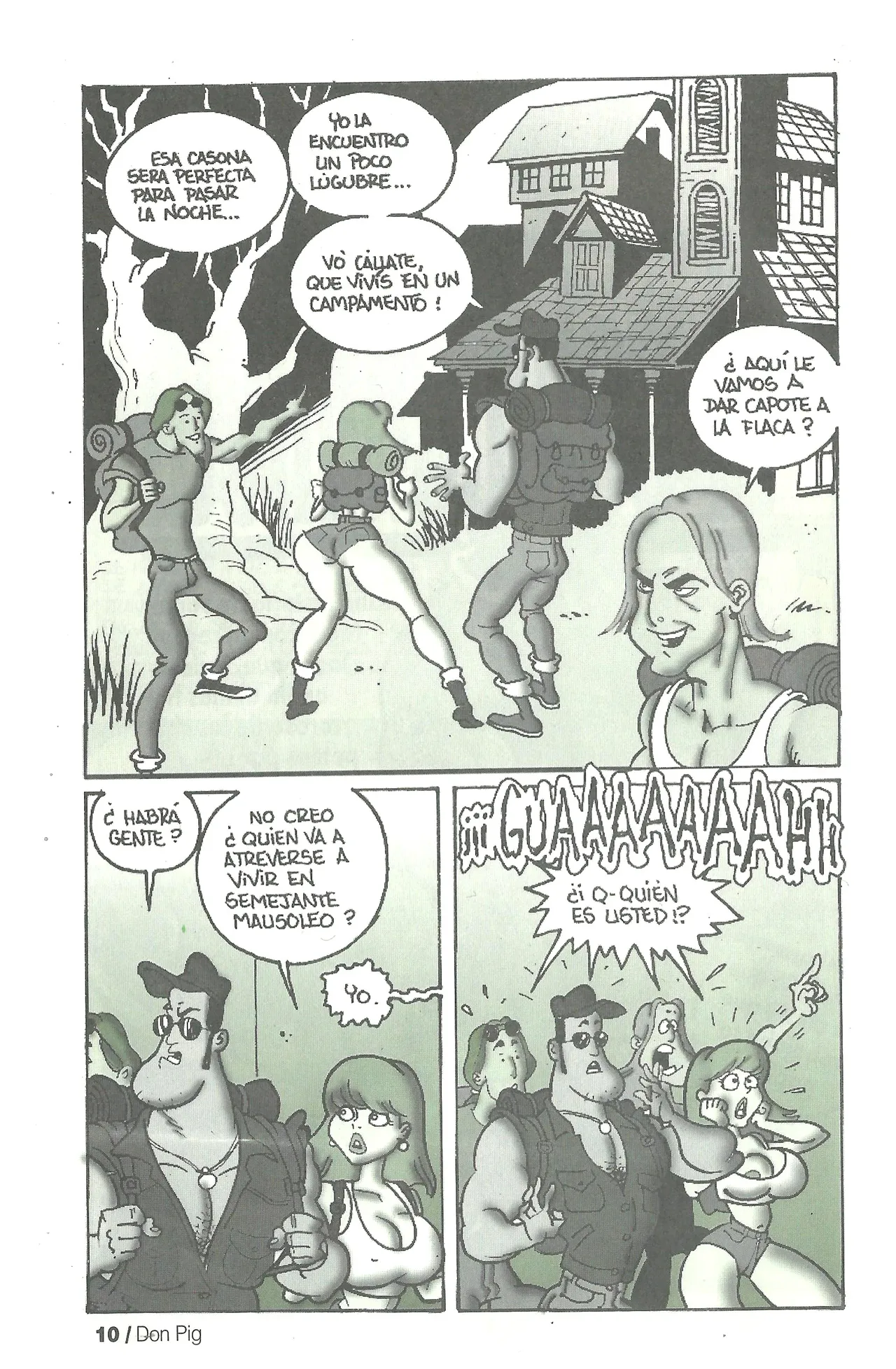 DON PIG COMIX  - 12 suplemento de la Revista 100% page 9 full