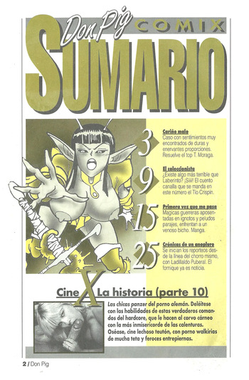 DON PIG COMIX  - 12 suplemento de la Revista 100% cover