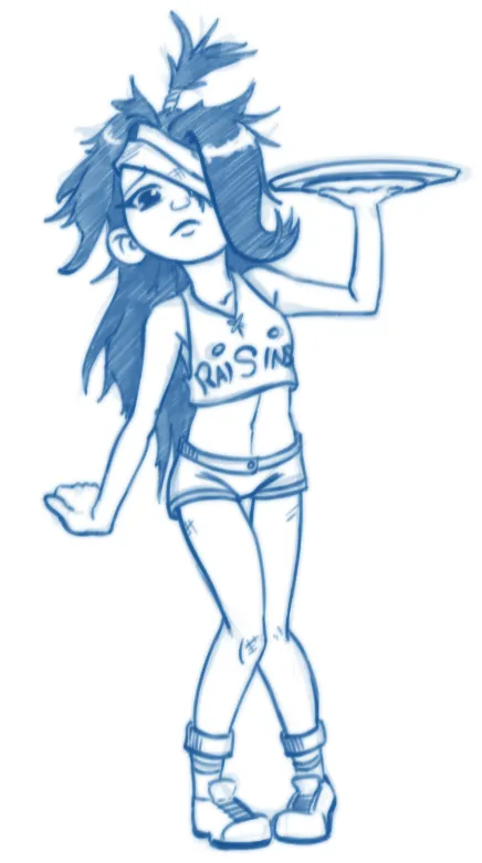 Raisins Girls/ Loli Hooters page 8 full