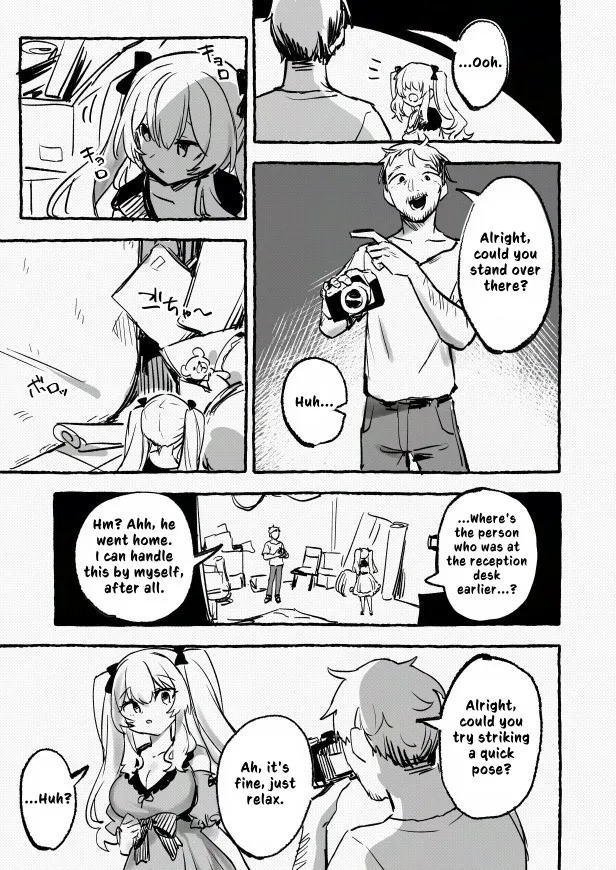 Shuuchi no Model Satsuei ~Camera no Mae de Sarasareta Kyonyuu~ + -AFTER- | Humiliating Photoshoot ~Large Bust Exposed before the Camera~ + ~AFTER~ page 9 full