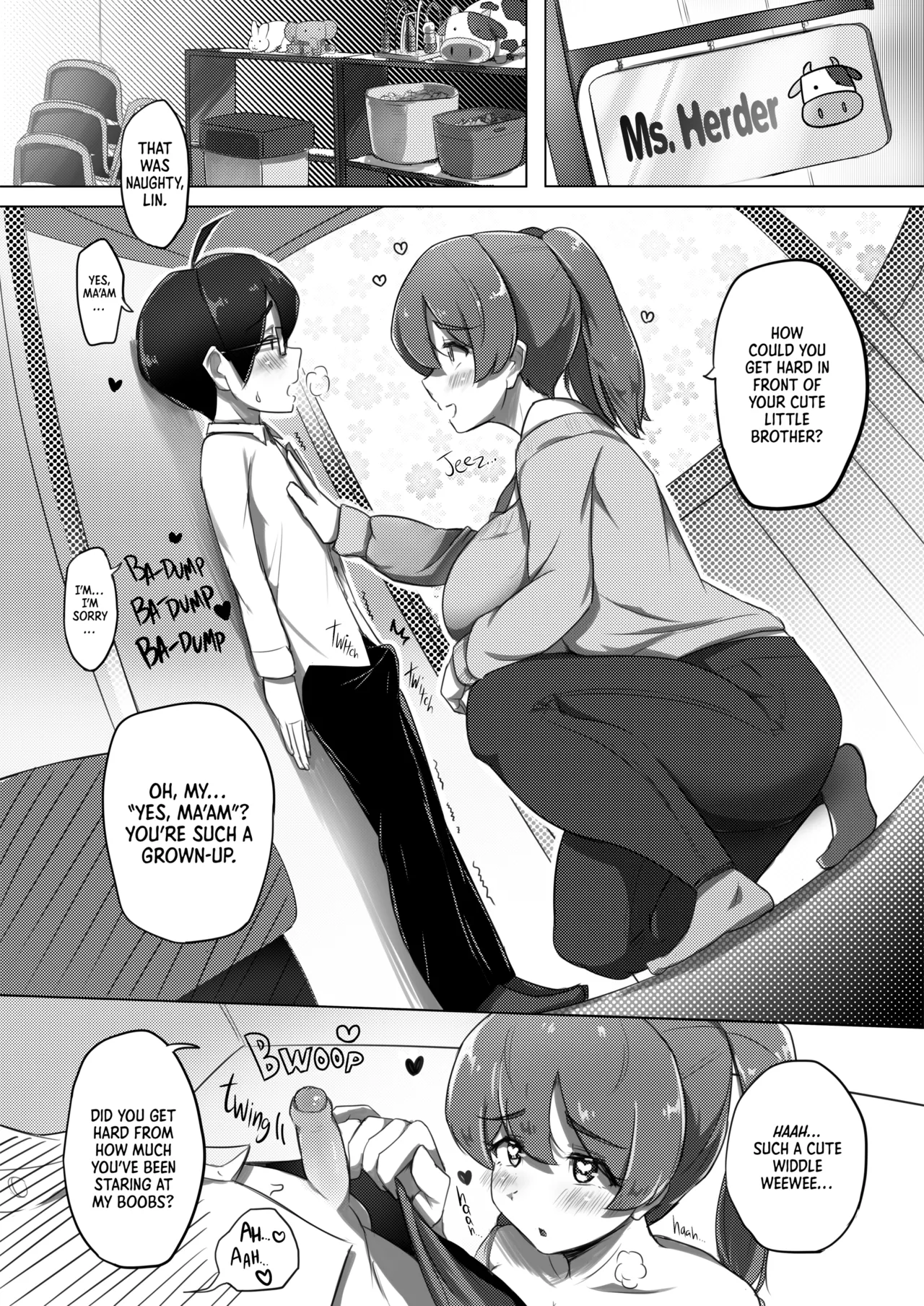 Ama Ecchi! | Sexy Spoiling! page 10 full