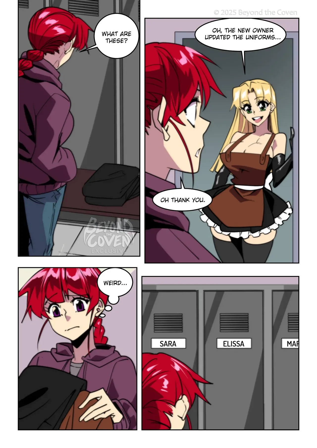 Creature Comfort Cafe page 3 full