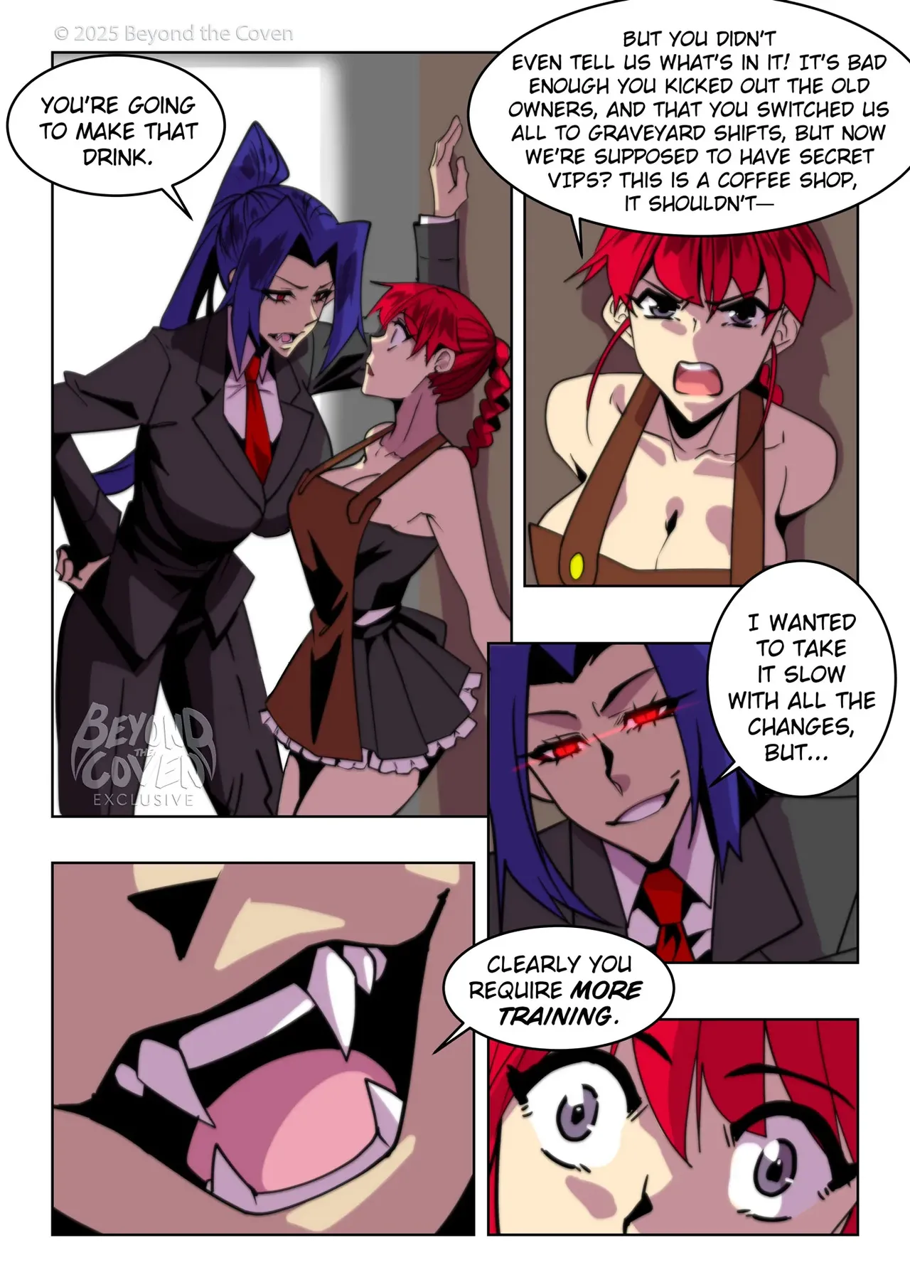 Creature Comfort Cafe page 8 full