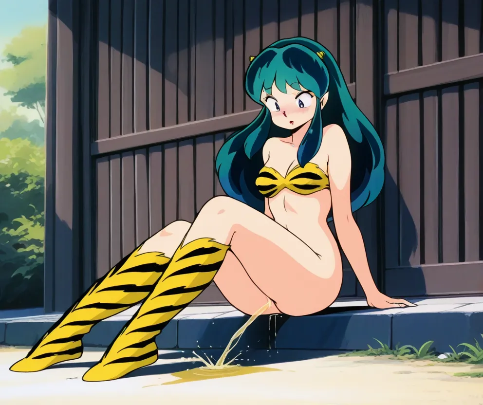 Urusei yatsura peeing page 6 full
