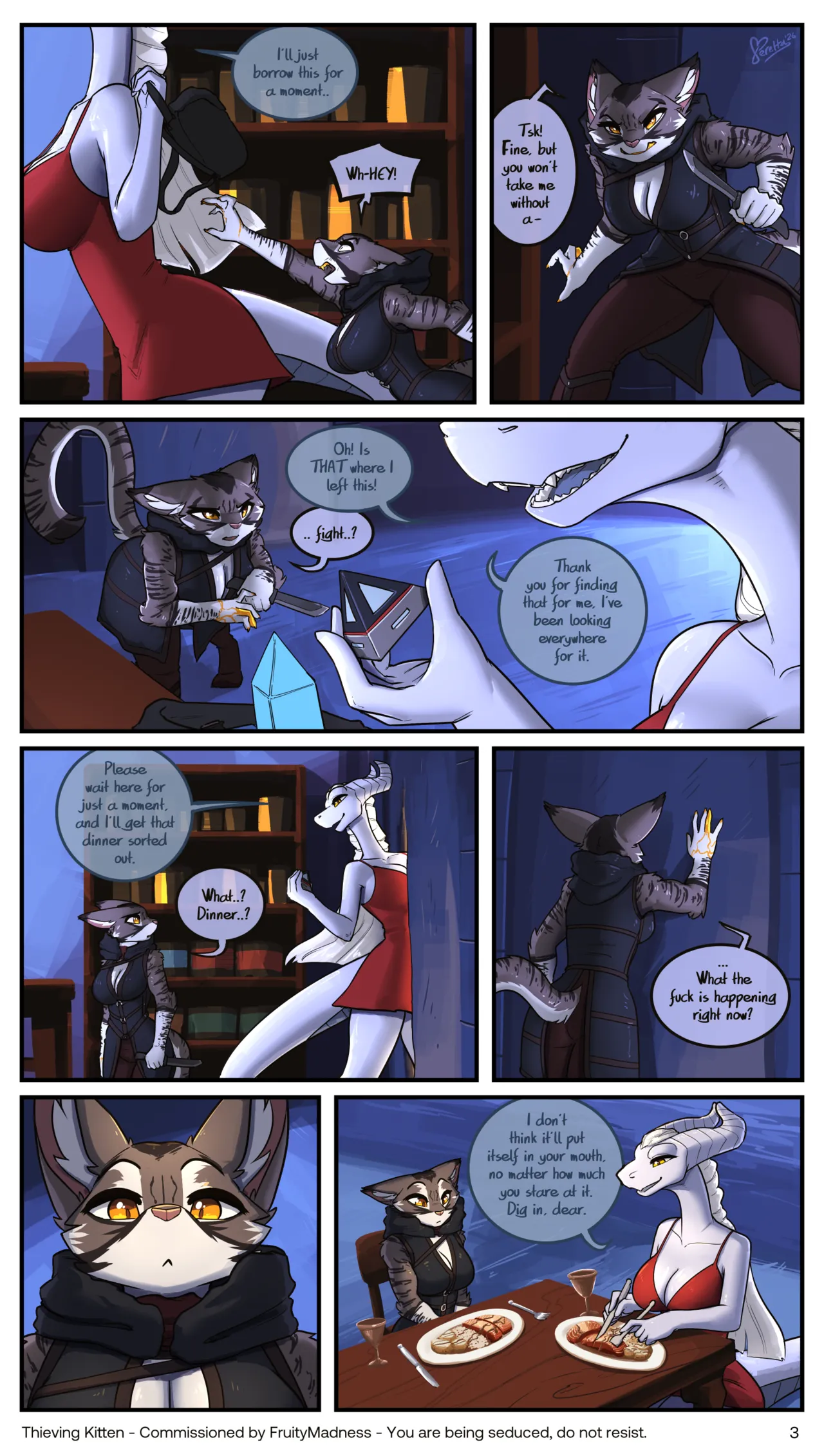 Thieving Kitten page 3 full