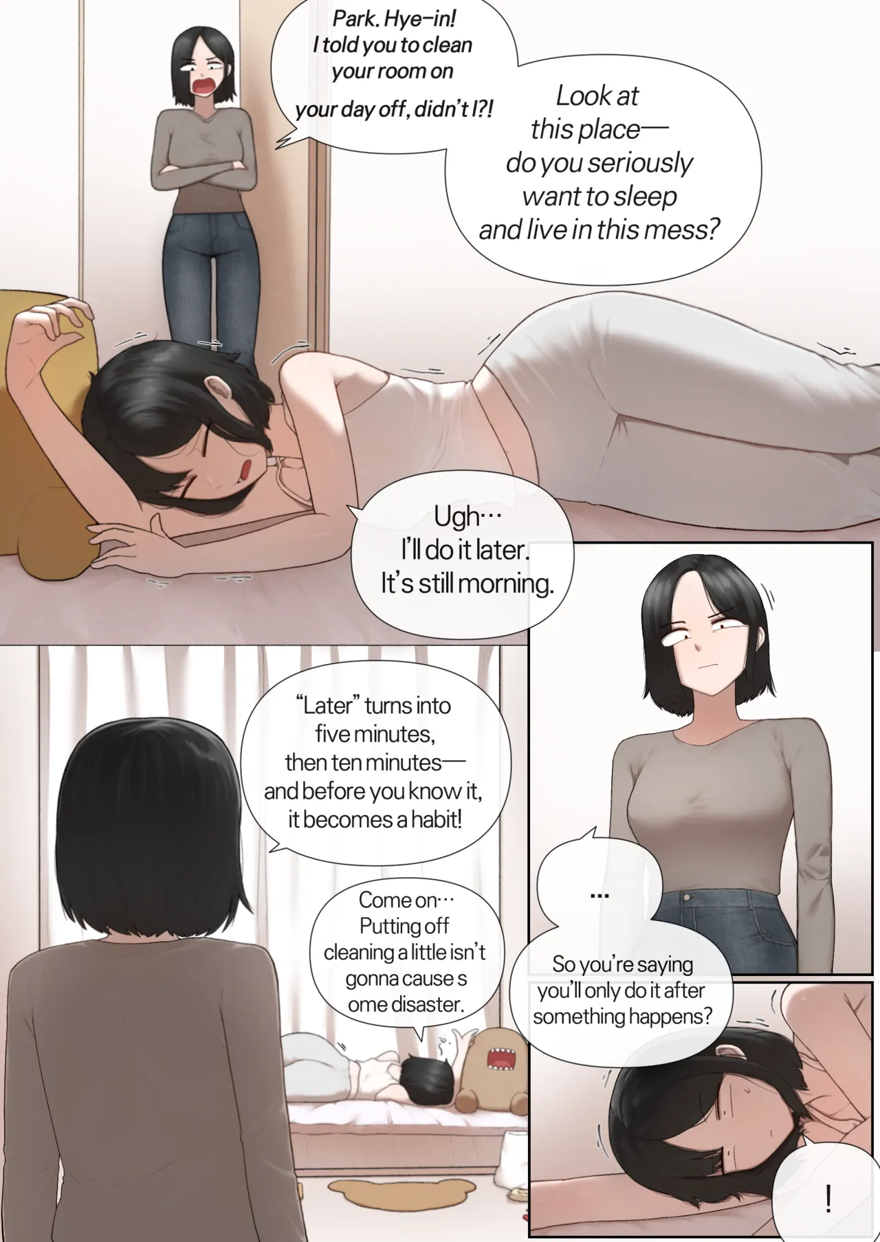 Sister – Room Cleaning page 1 full