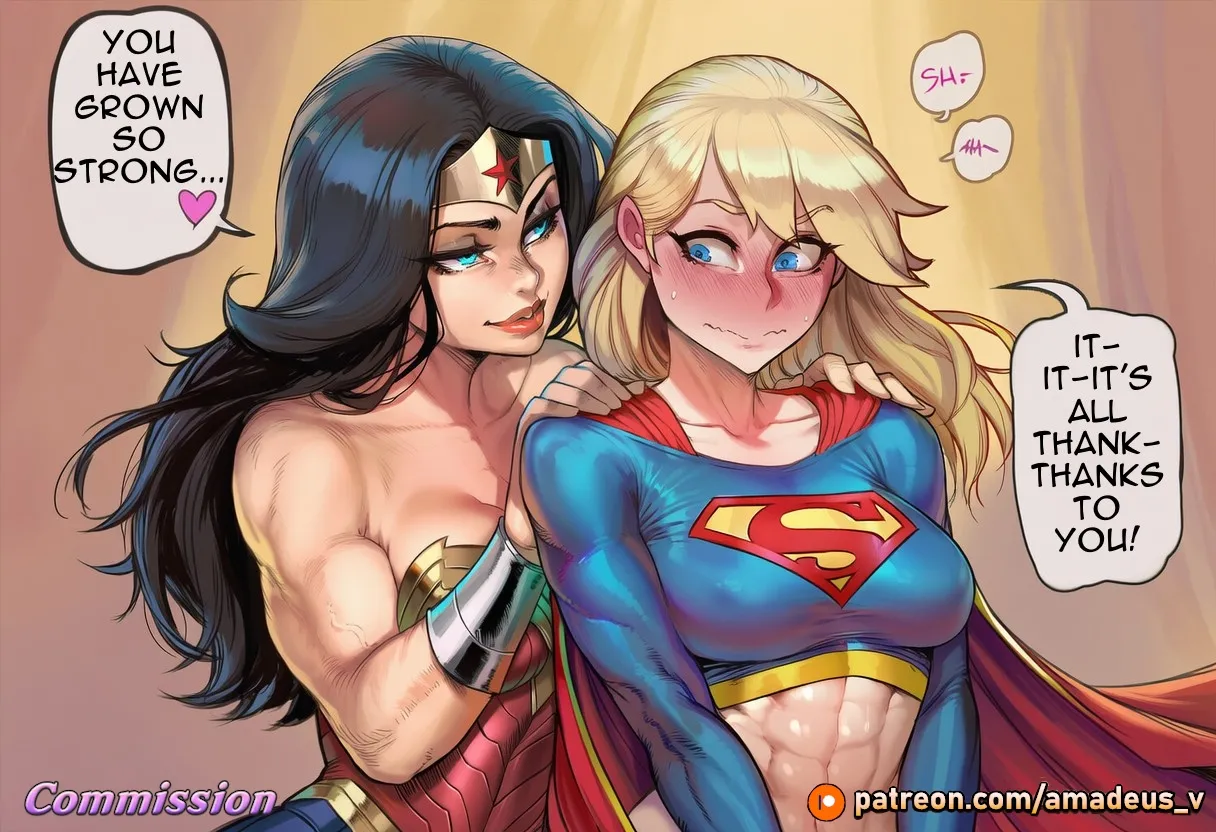WonderWoman x Supergirl: a Perfect Mother page 6 full