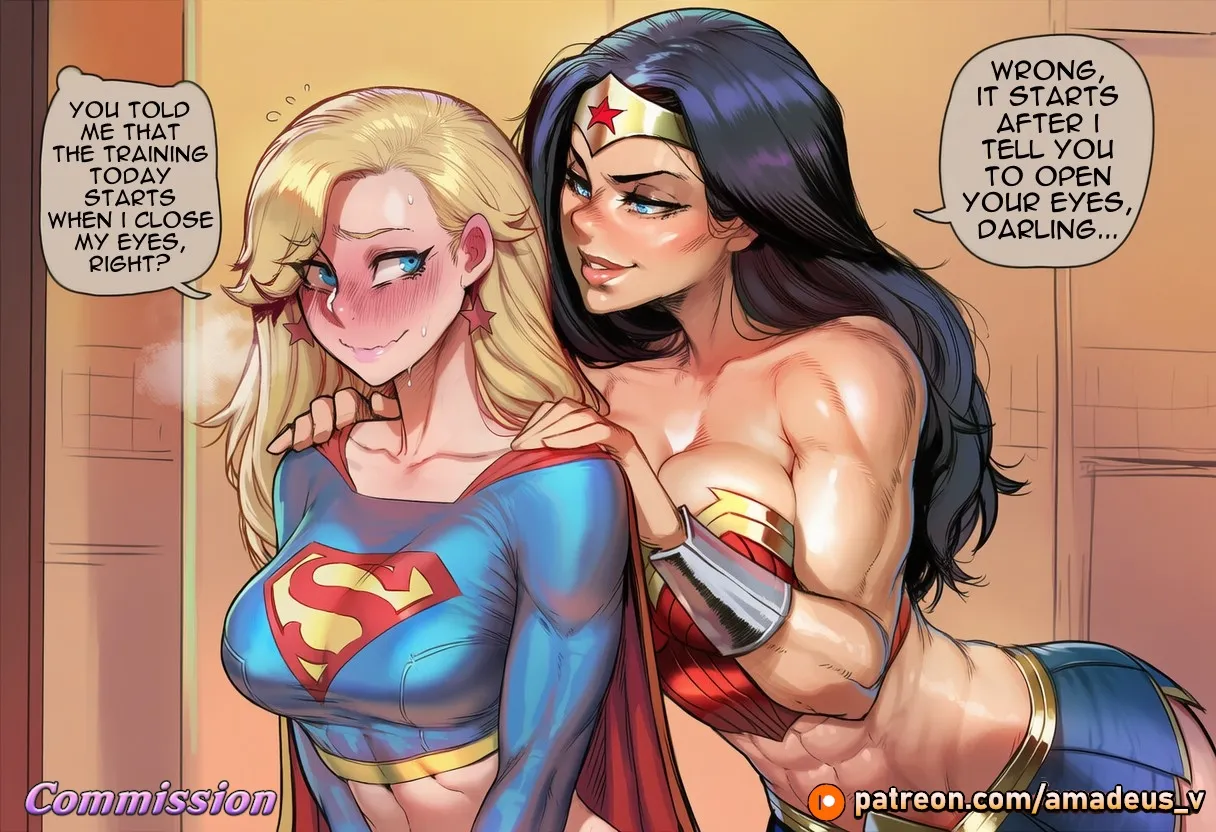 WonderWoman x Supergirl: a Perfect Mother page 7 full