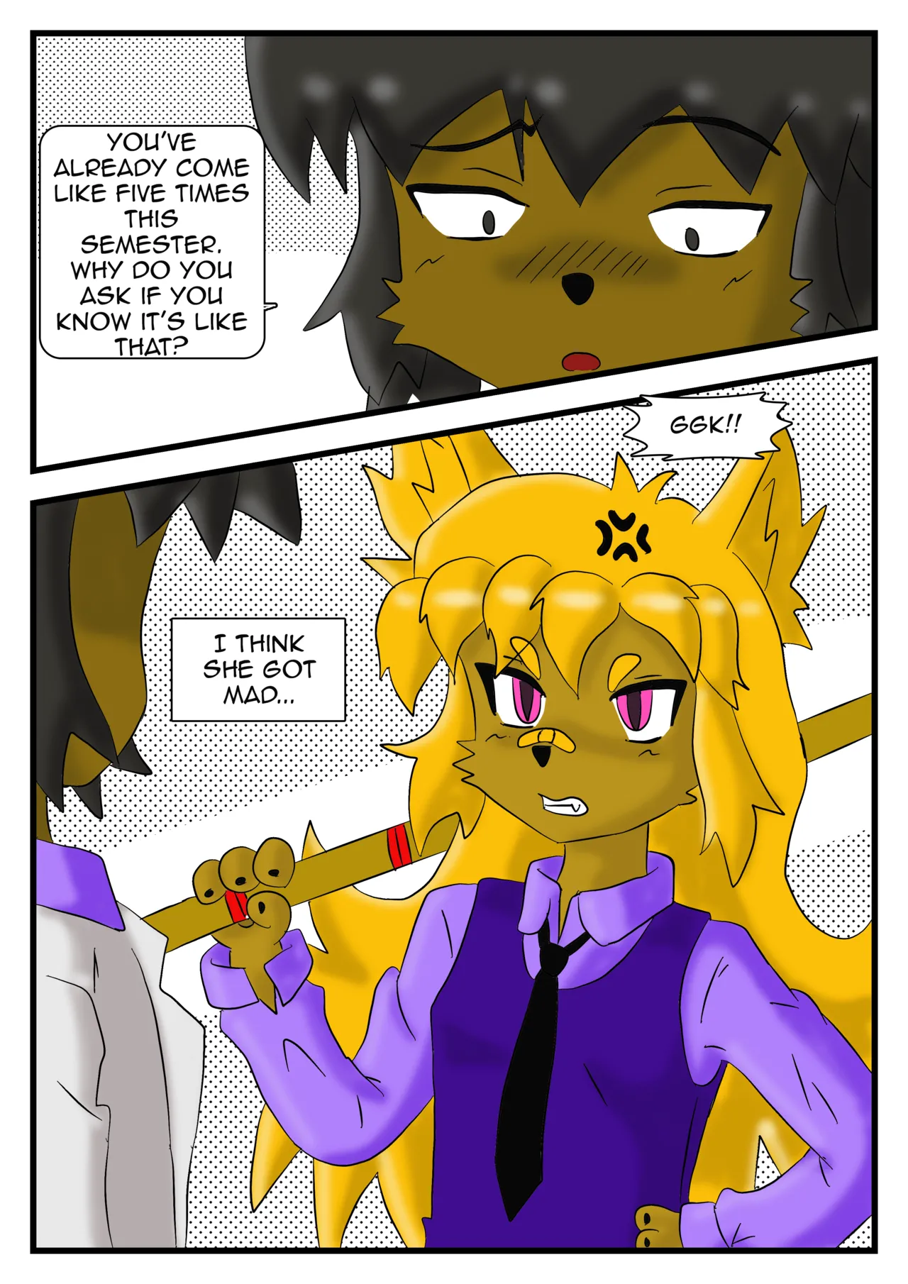THE NURSE AND THE FIRST-YEAR REBEL page 5 full
