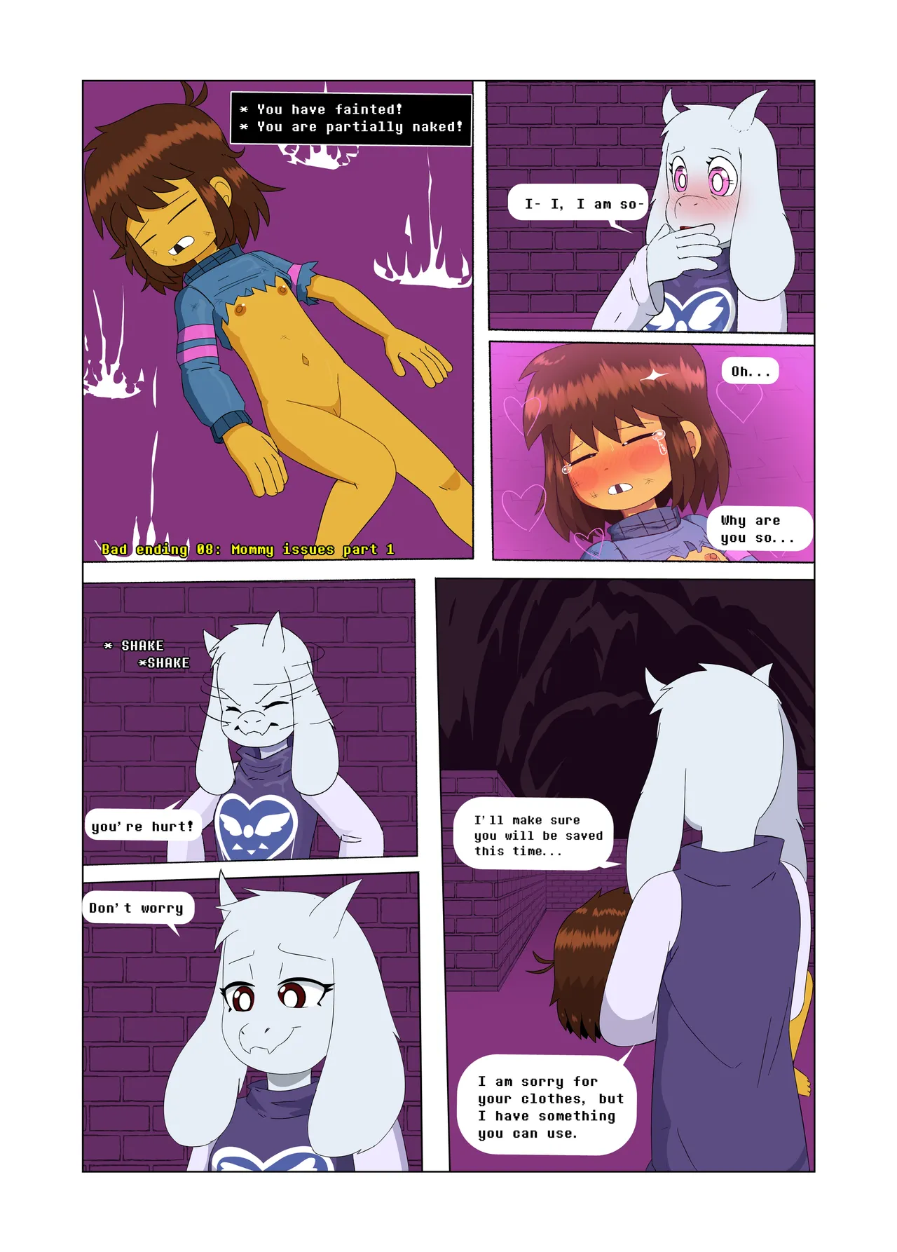 Bad-End Tales Ruins page 9 full