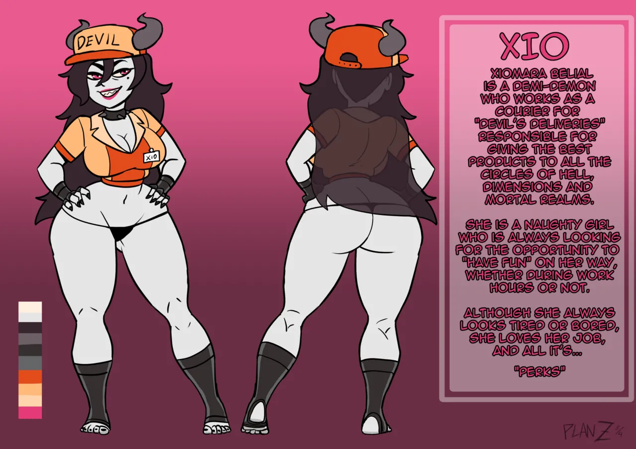 Xio's Devil Delivery Service page 3 full