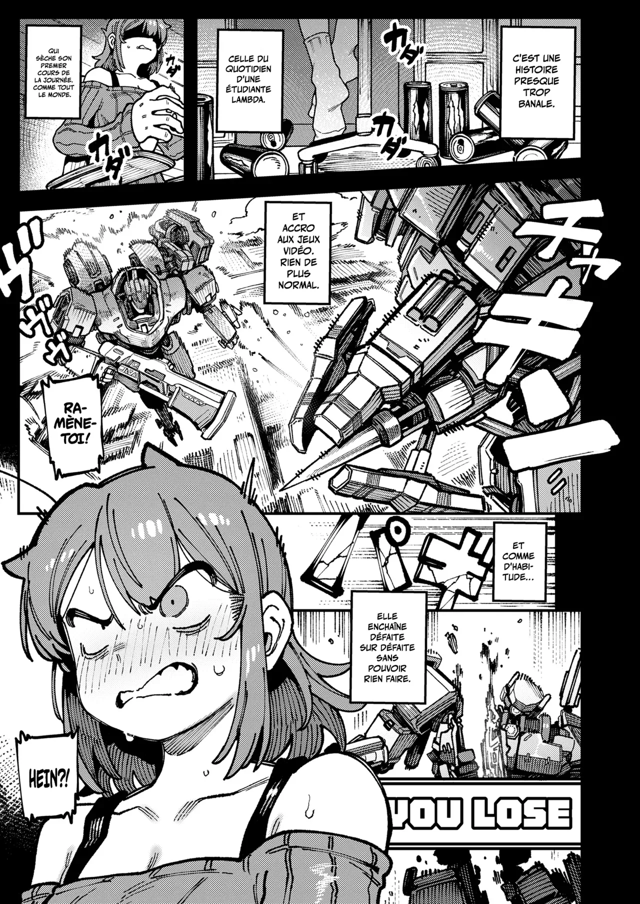 Watashi ni Konna Kuchi Kiite, Oya Gatcha Shippai shita no ka Lv.2 | Comment tu me parles ? Tes parents ont oublié de t'éduquer ou quoi ? Lv.2 page 4 full
