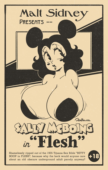 Sally McBoing in "Flesh" cover