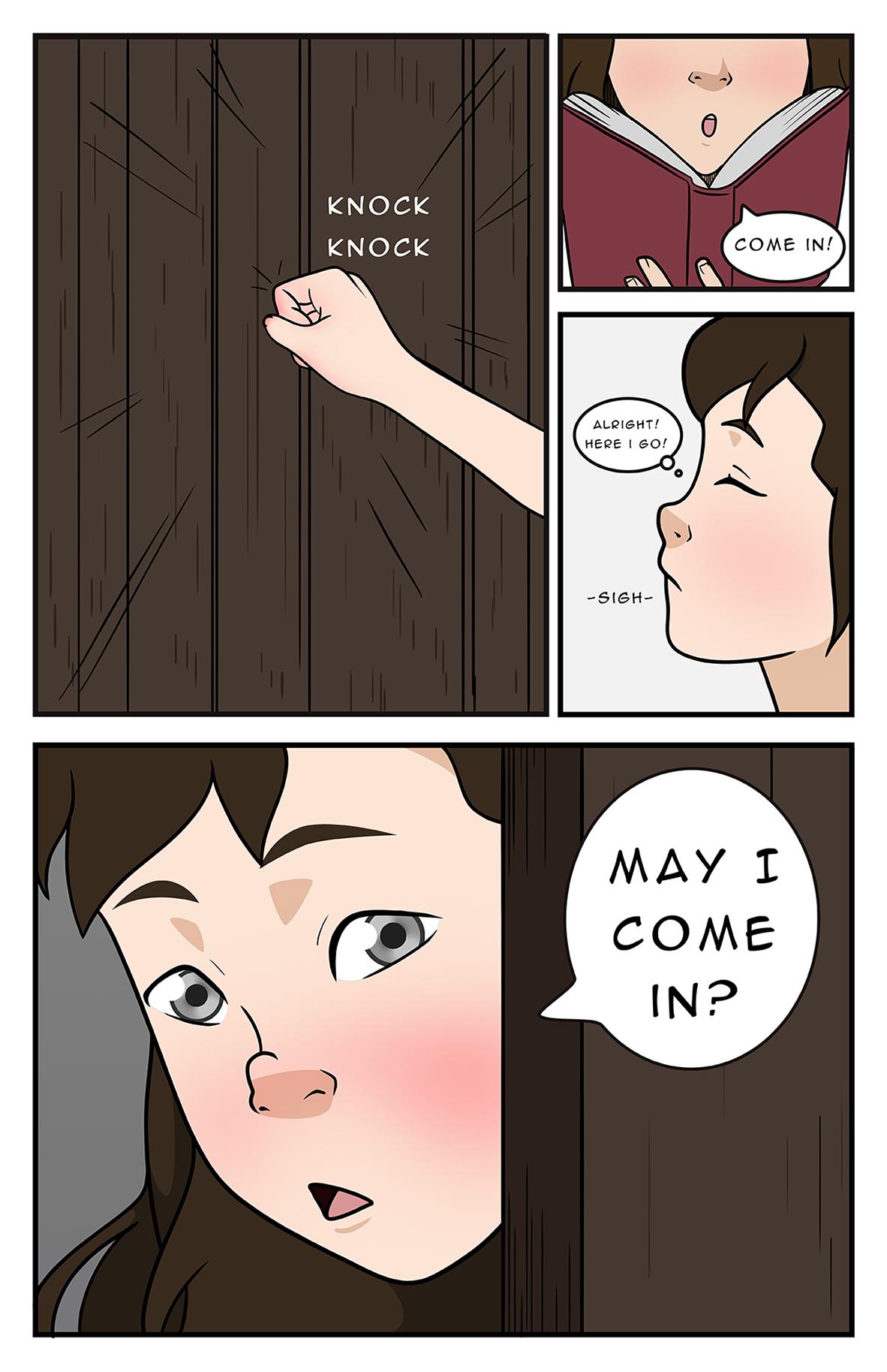 - Avatar The Legend of Korra - Jinora x Ikki Comic page 1 full