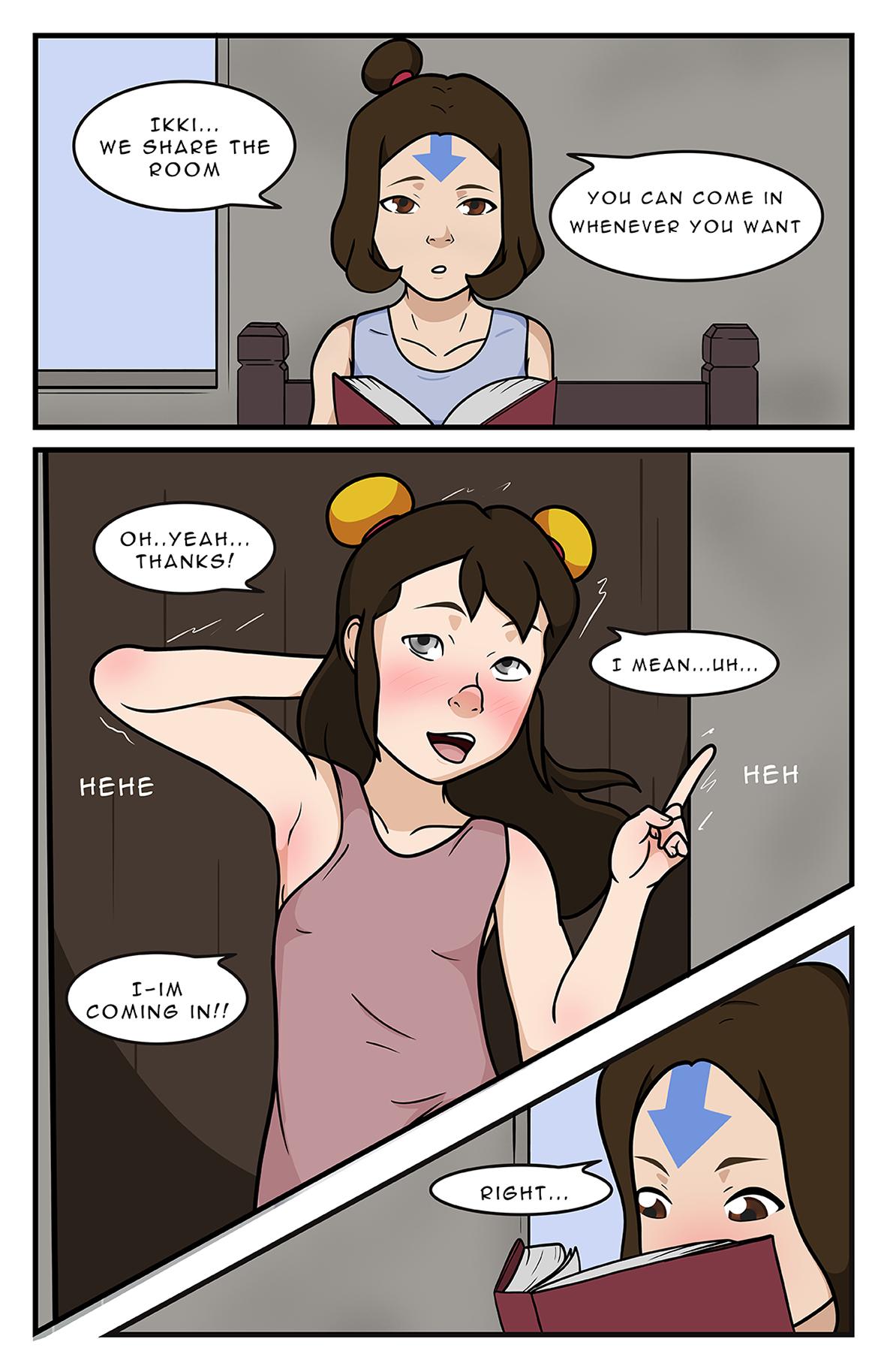 - Avatar The Legend of Korra - Jinora x Ikki Comic page 2 full