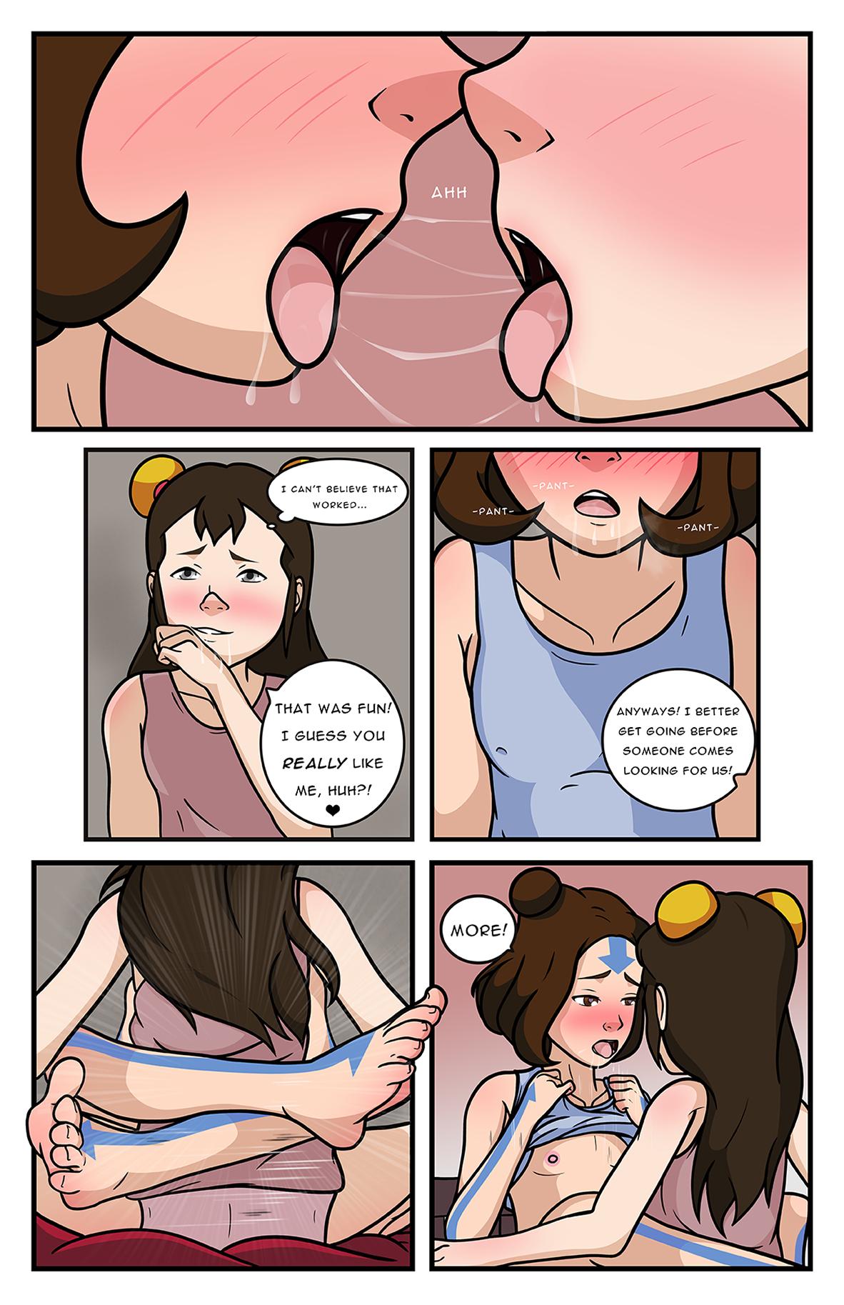 - Avatar The Legend of Korra - Jinora x Ikki Comic page 6 full