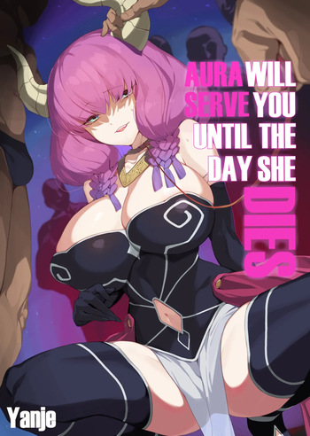 Aura Shinu made Gohoushi Shiro | Aura Will Serve You Until the Day She Dies cover