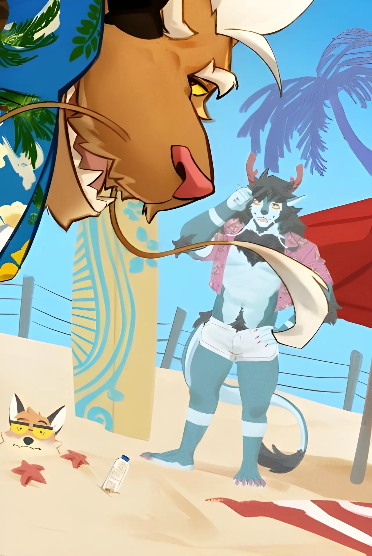 Nariz  at the Beach Edits and Upscale page 3 full