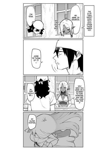 Helping a Dark Elf and Getting a Favor In Return 1.5 -- Kasshoku Elf o Tasuketara Ongaeshi Sareta Hanashi 1.5 cover