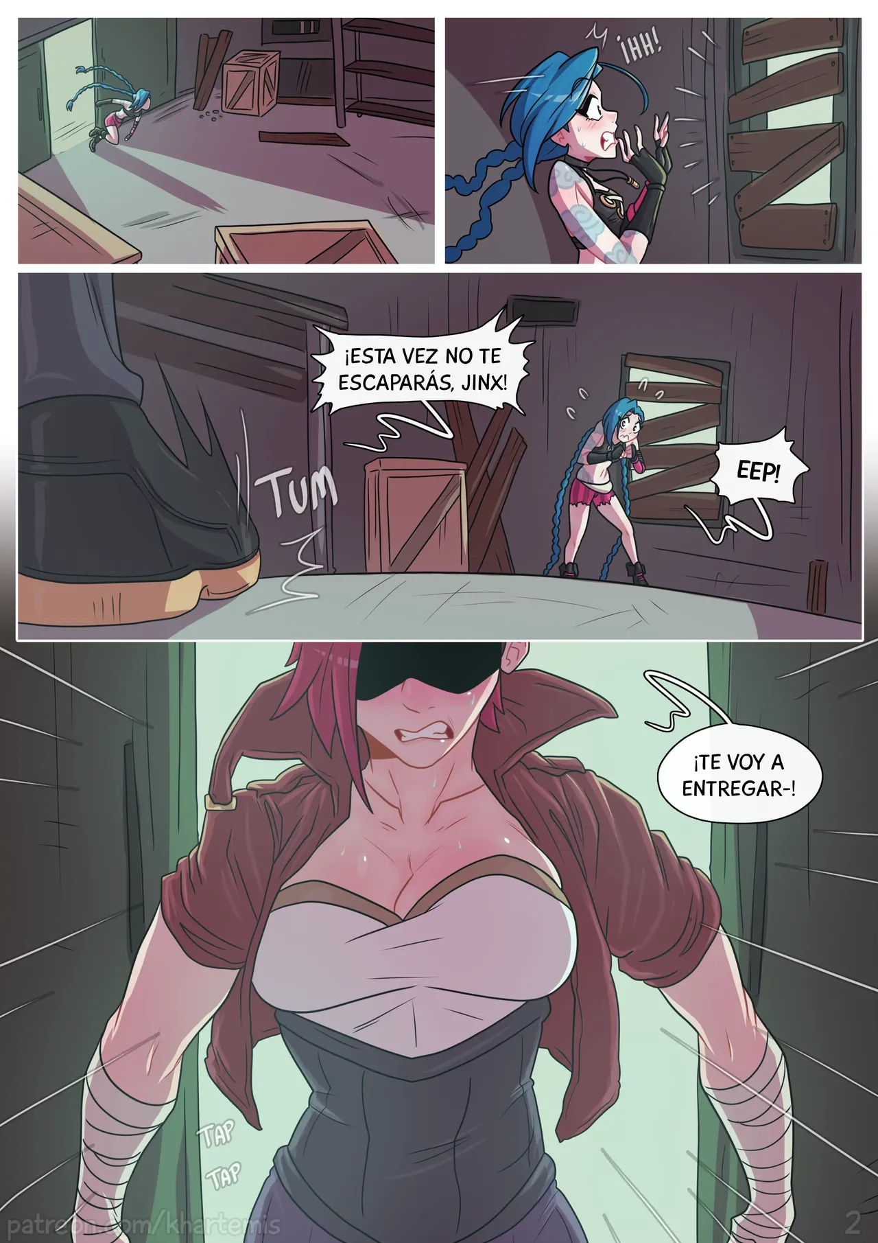 Vi &amp; Jinx – Disorder page 4 full