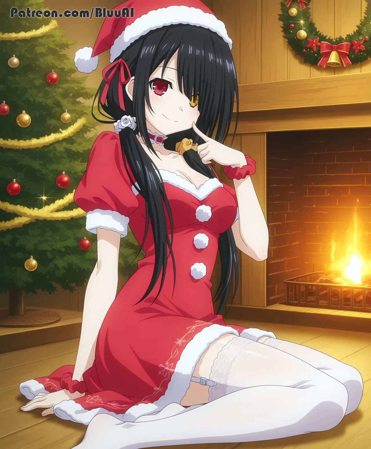 Bluu Ai Tokisaki Kurumi  Date a Live Christmas 2025 page 10 full