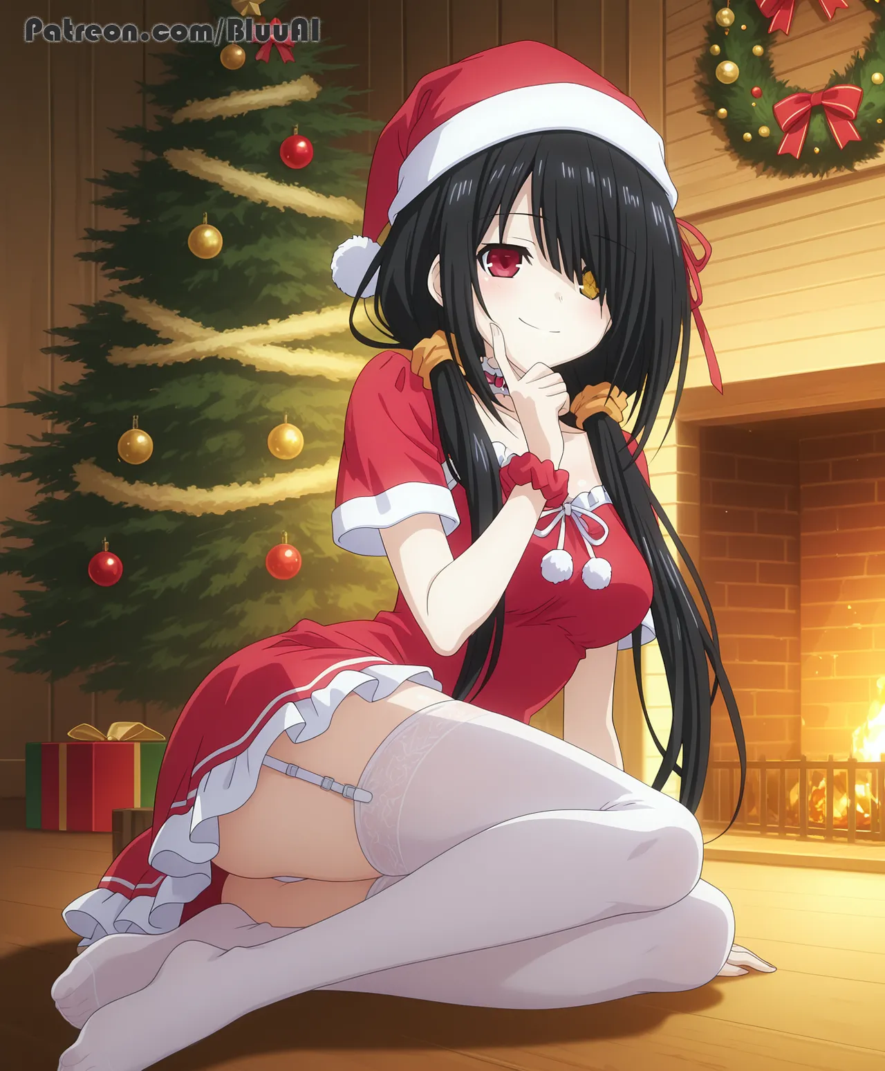 Bluu Ai Tokisaki Kurumi  Date a Live Christmas 2025 page 3 full