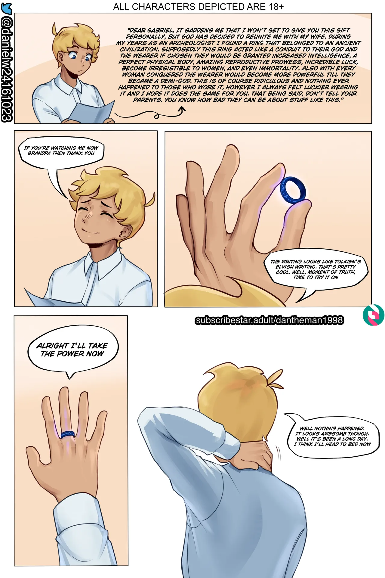 Ascension of an Erotic God Ch. 1 page 6 full