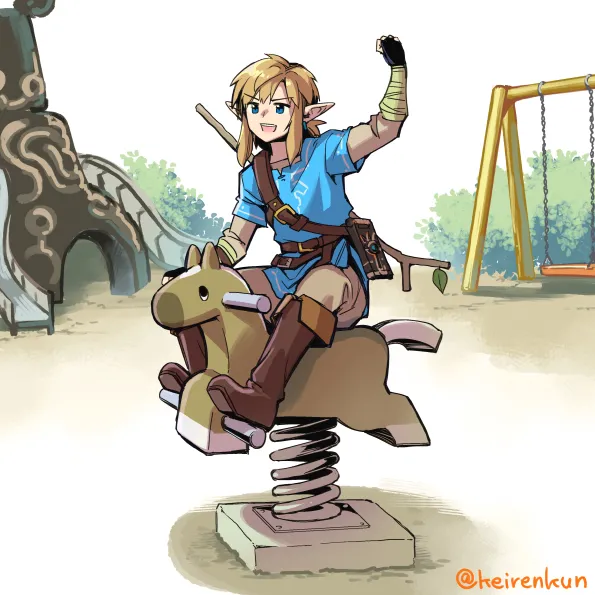 Zelda art - 松本痙  @keirenkun page 3 full