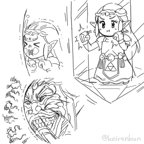 Zelda art - 松本痙  @keirenkun page 8 full